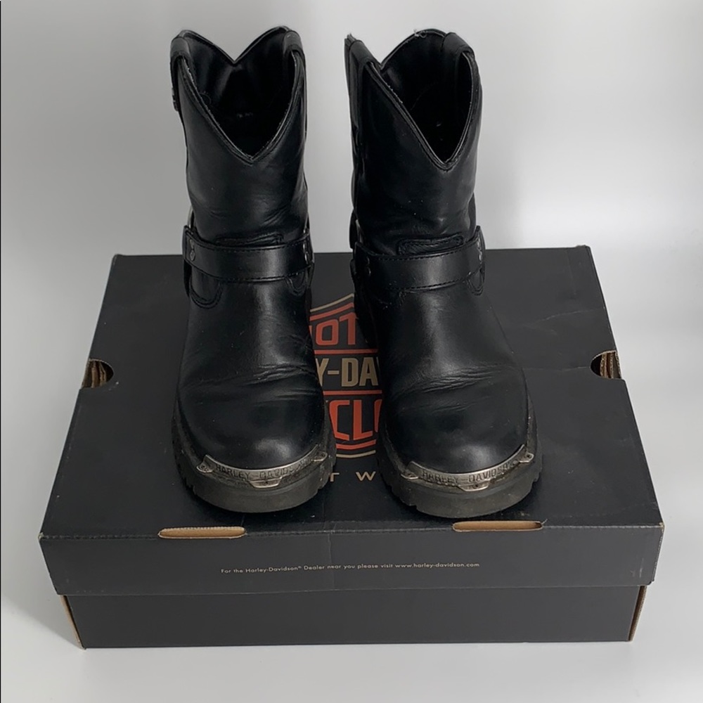Harley Davidson biker boots